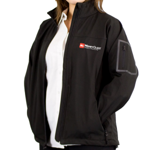 Women's Softshell Jacket (grey outlined pocket)