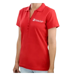 Ladies Crew Polo (Red)