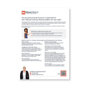 Are you going through divorce separation - Family Law referral (Female)