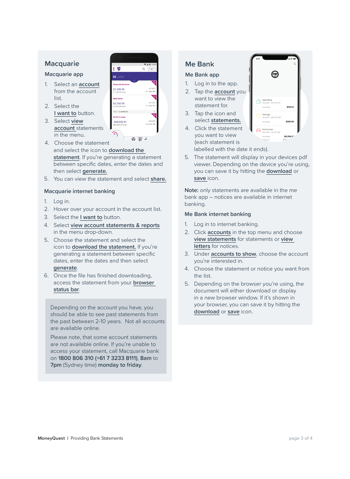 Providing Bank Statements - Image 5